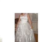 Срочно продам свадебное платье большого размера 50-54.